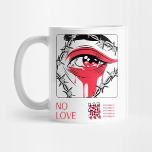 No Love Heartless Mug